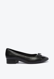 Sapato Preto Anacapri Salto Bloco Classy