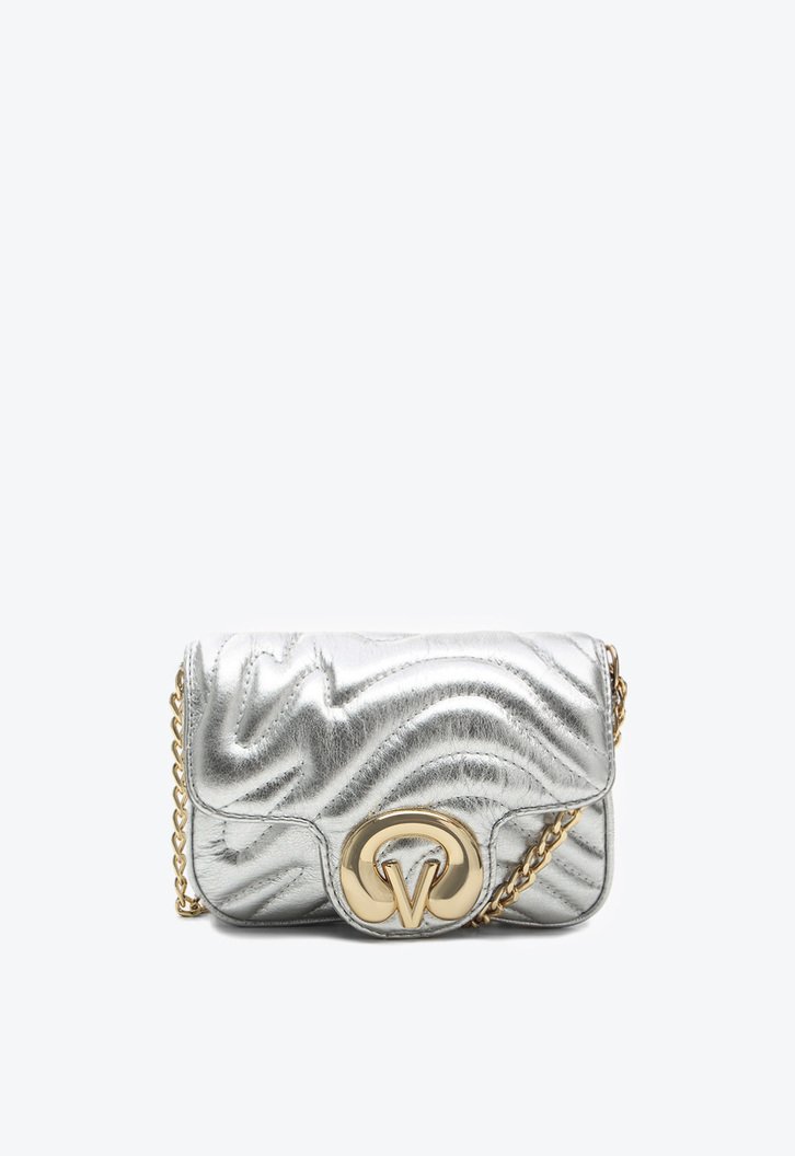 Bolsa Tiracolo Lily Pequena Prata