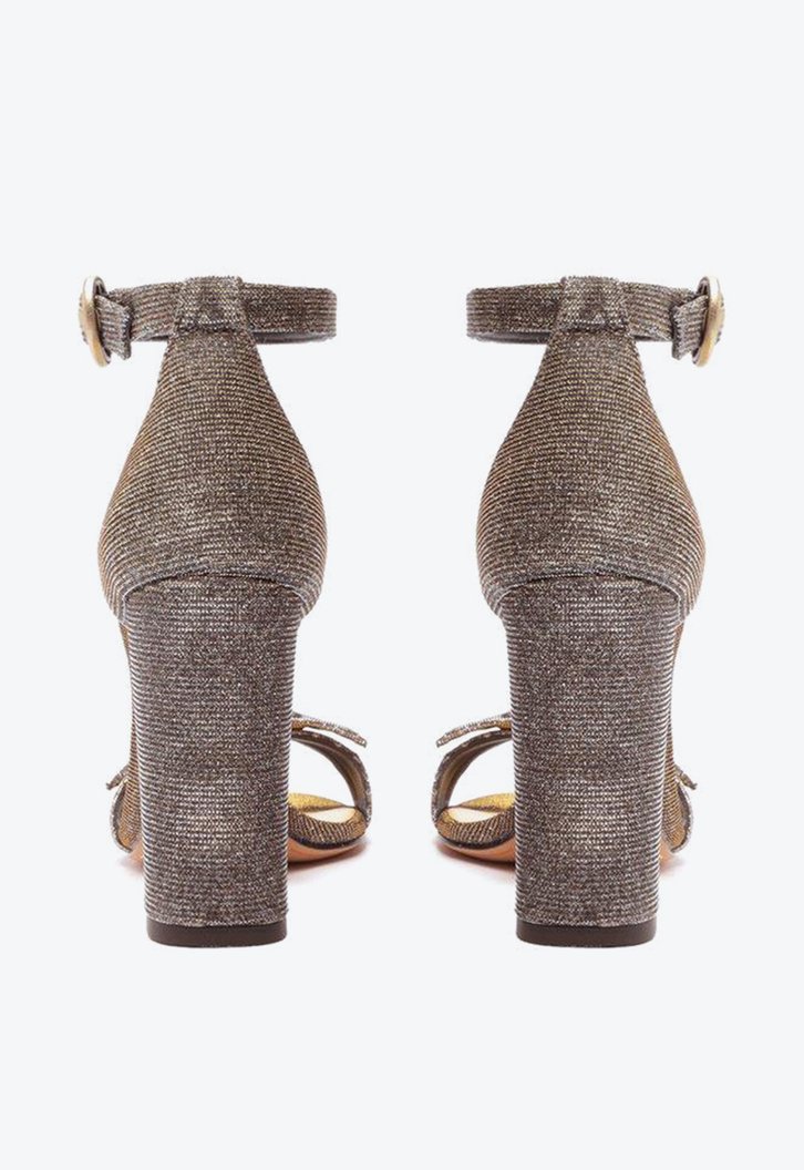 Clarita Ankle Strap Curve 90 Fabric Stellar
