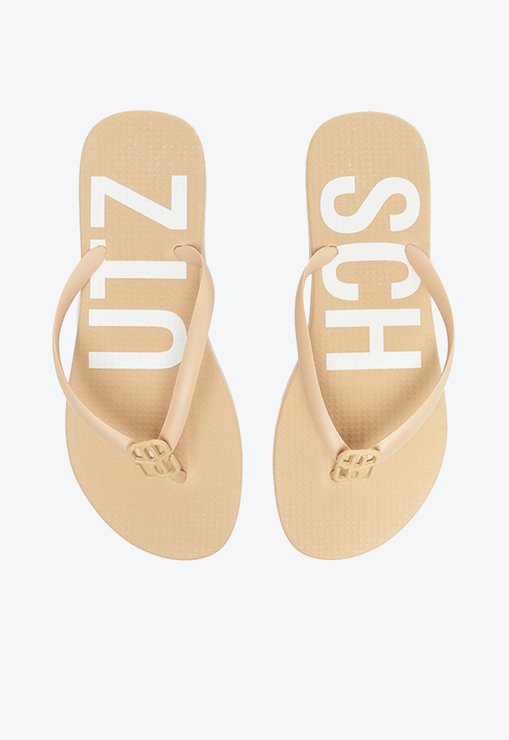 Chinelo Jellys Triangle Dourado