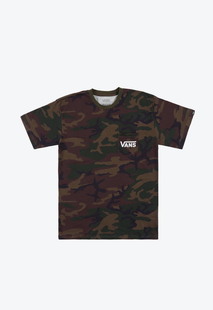 Camiseta Vans Otw Classic Back Ss Camo White