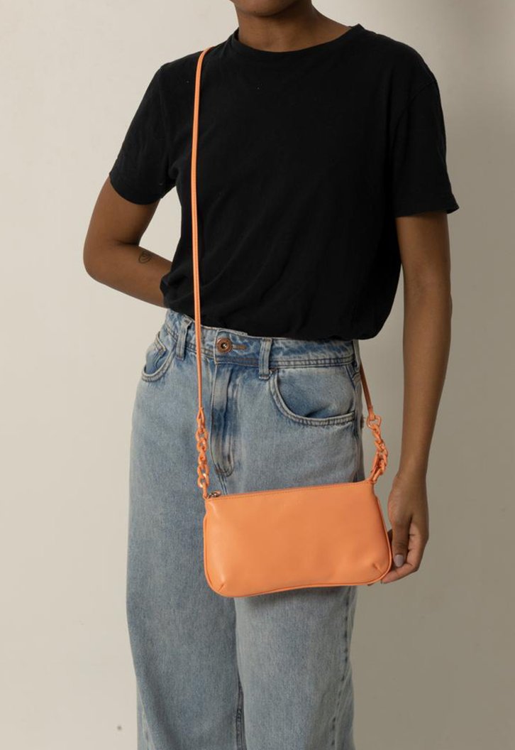 Bolsa Crossbody Laranja Anacapri Tóquio Pequena
