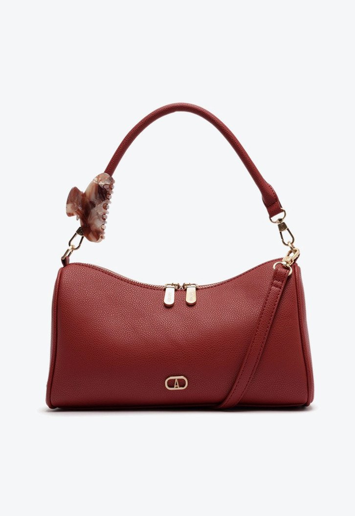 Bolsa Tiracolo Média Presilha Vermelha