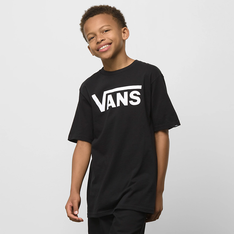 Camiseta Vans Infantil Classic Black White
