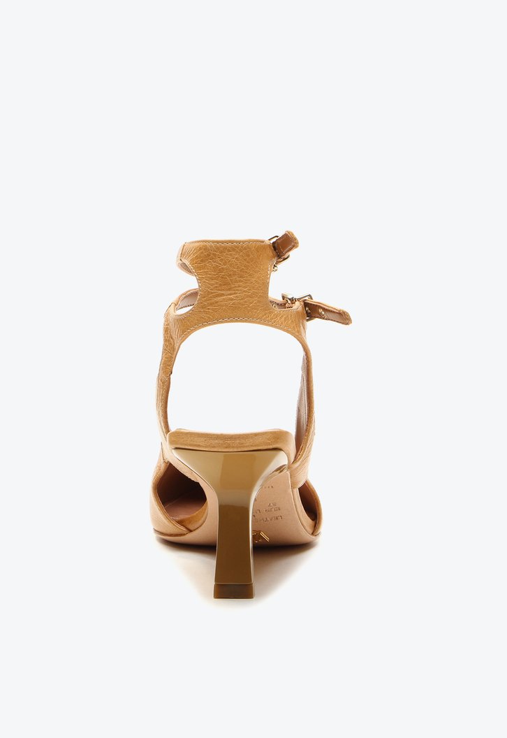 Slingback Eilleen Caramelo