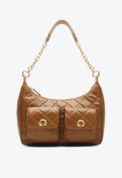 Bolsa Shoulder Elis Média Caramelo