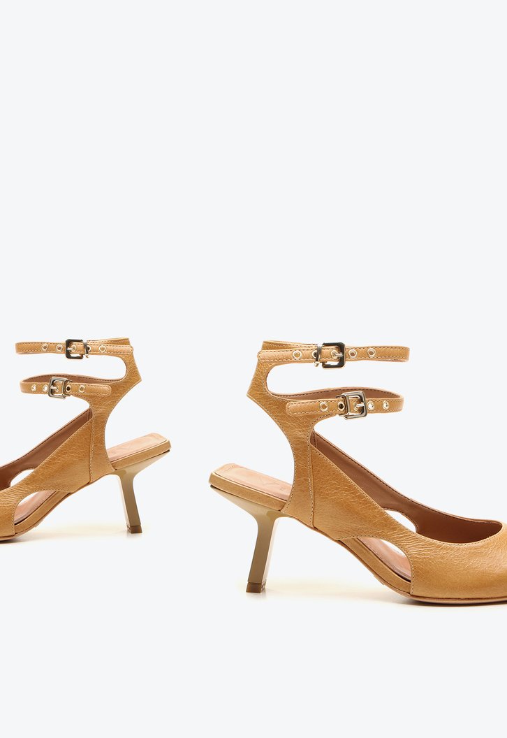 Slingback Eilleen Caramelo