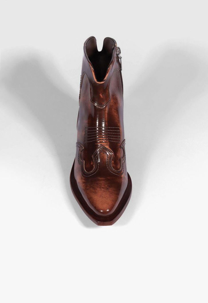Bota Tennesse Couro Marrom