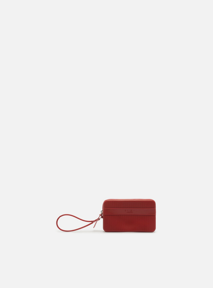 Clutch Vermelha Pequena Brizza | ZZ MALL
