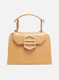 Bolsa Tiracolo Nude Arezzo Couro Croco Kopen Média