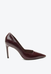 SCARPA ダークブラウン モカシン Scarpin Preto Vicenza Vitoria | ZZ MALL