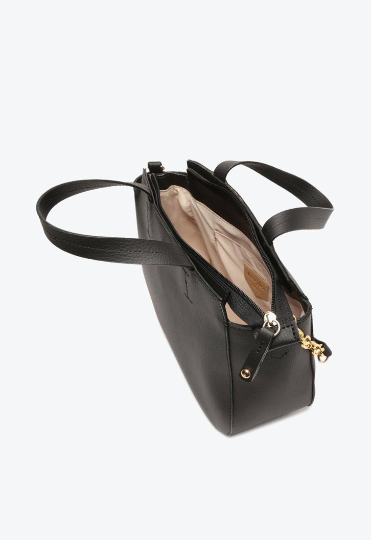 Bolsa Tote Preta Anacapri Classy Média