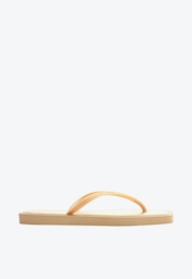 Chinelo De Dedo Dourado Brizza  Square Recouro