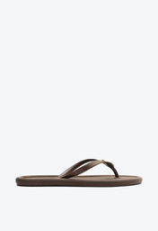 Chinelo De Dedo Marrom Arezzo Brizza Bold