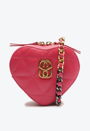 Mini Bag Rosa Schutz Pochete The Love Couro