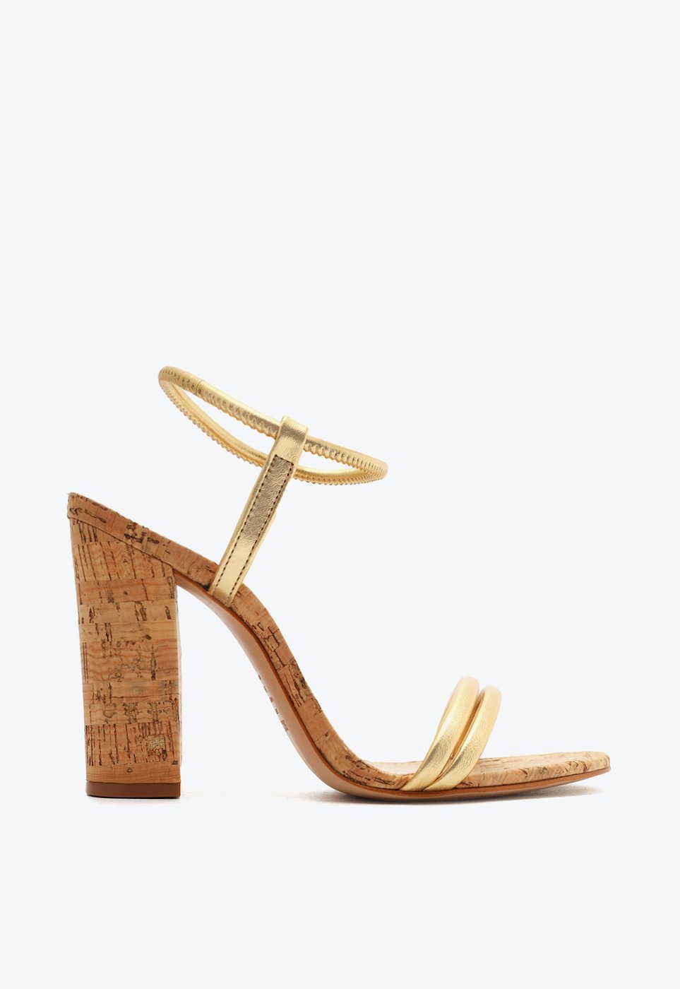 しむ　0418 Sandália Cinza Franjas Camurça Salto Bloco | ZZ MALL