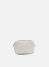 Bolsa Tiracolo Branca Arezzo Waves Pequena Elisa