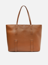 Bolsa Shopping Marrom Arezzo Carol Grande Tiras