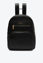 Mochila Preta Anacapri Média Multi Bolsos