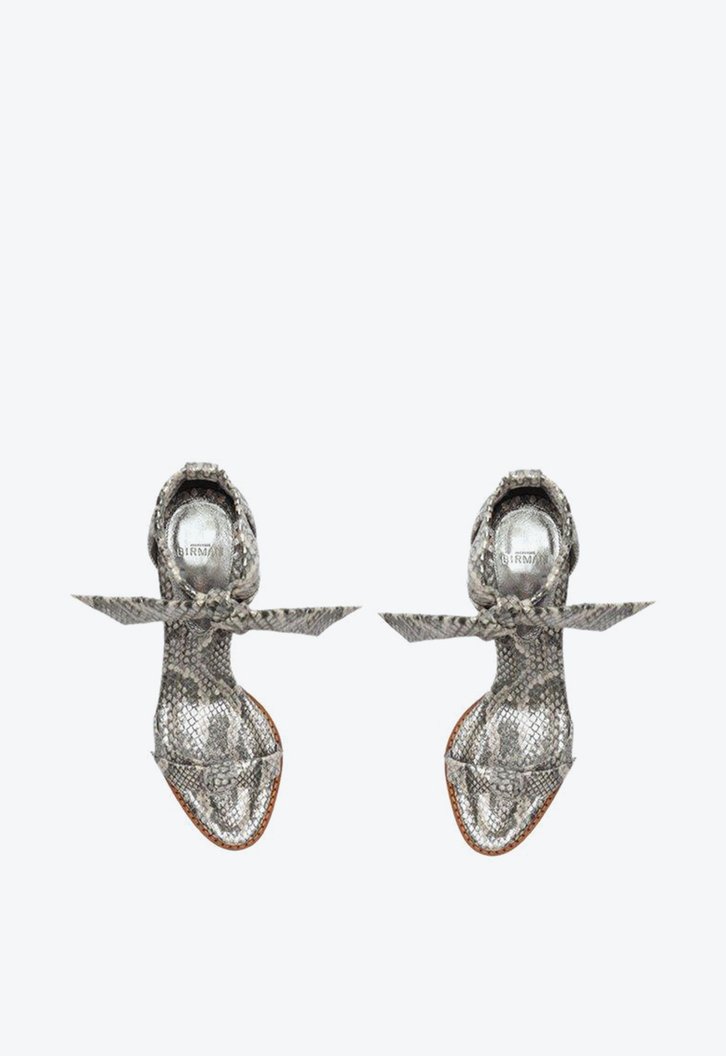 Clarita 85 Leather Welt Silver