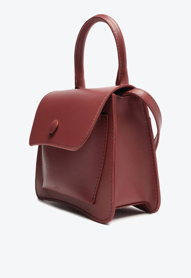 Bolsa Tiracolo Bordô Arezzo Mirela Pequena