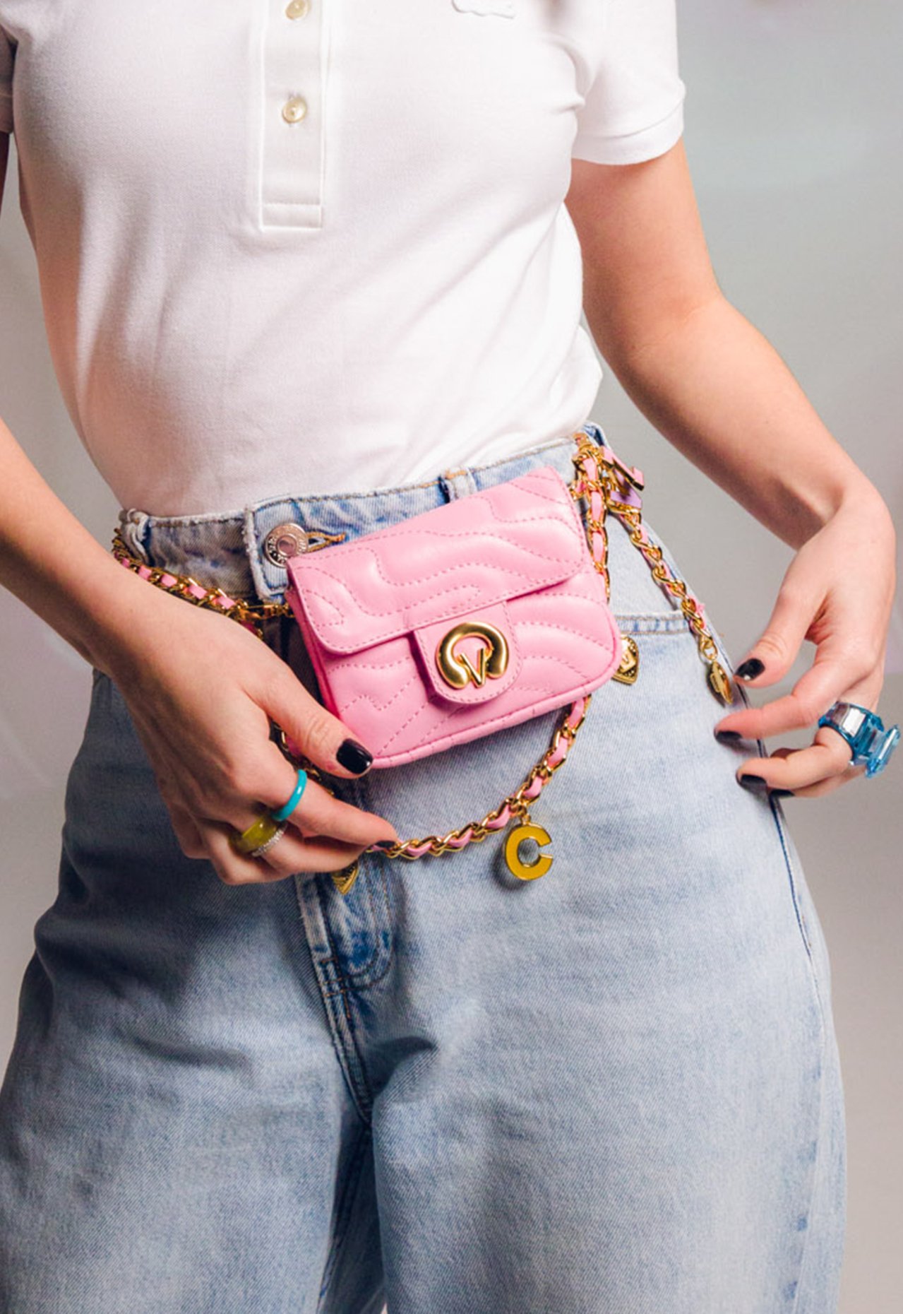 Pochete Rosa Vicenza Emily | ZZ MALL