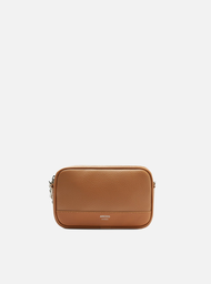 Bolsa Tiracolo Marrom Arezzo Pequena Corrente Basic