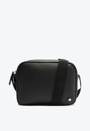Bolsa Crossbody Preta Anacapri Alça Gorgurão Pequena