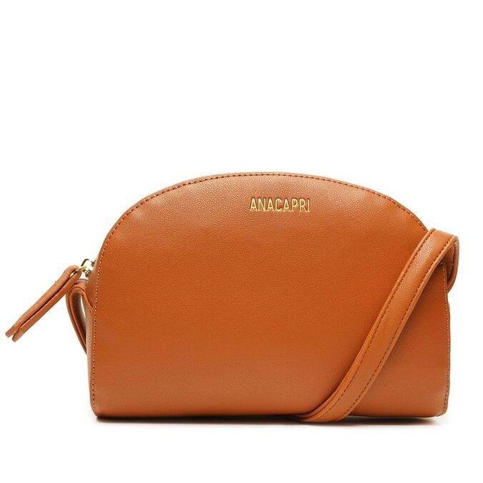 Bolsa anacapri marrom clearance