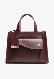 Bolsa Tote Roxa Anacapri Bolso Frontal Grande