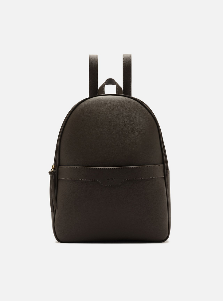 Bolsa Mochila Marrom Grande