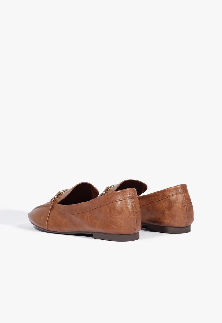 Mocassim Marrie Couro Marrom