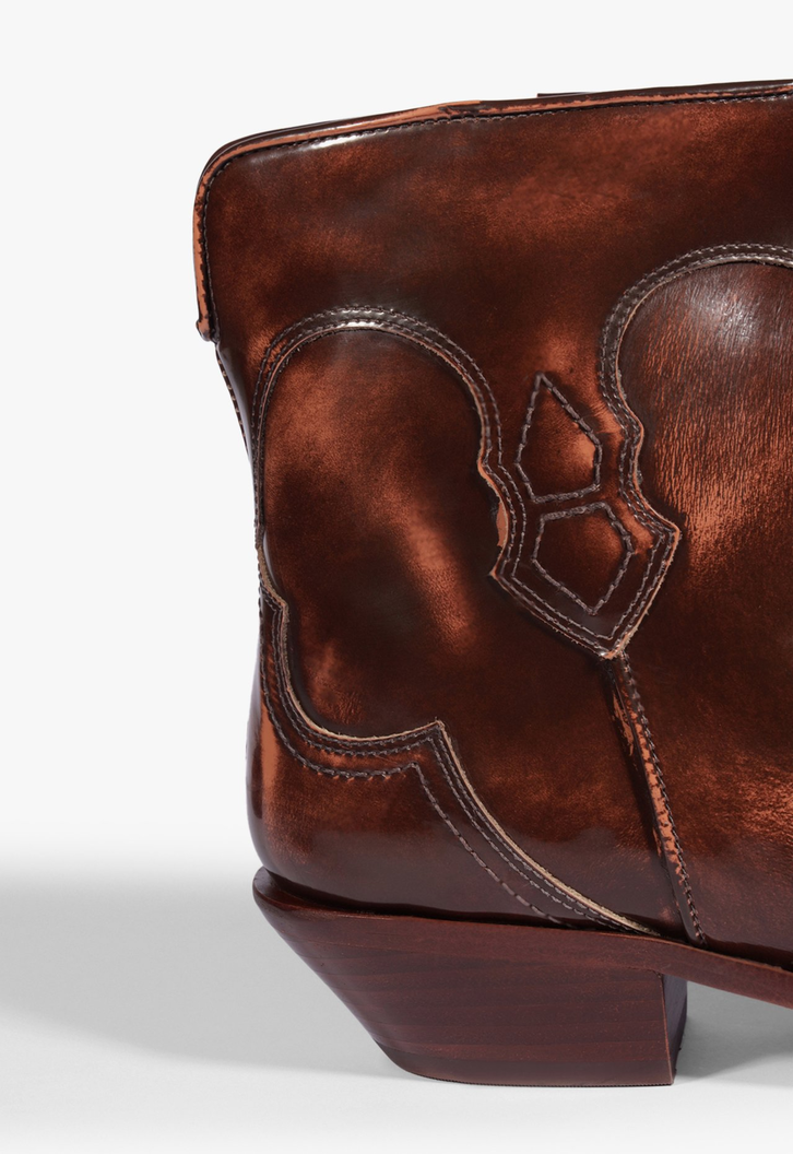 Bota Tennesse Couro Marrom