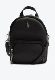 Mochila Mini Preta Anacapri Glam Pequena