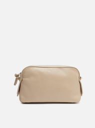 Bolsa Tiracolo Nude Arezzo Couro Abraccio 2.0 Pequena