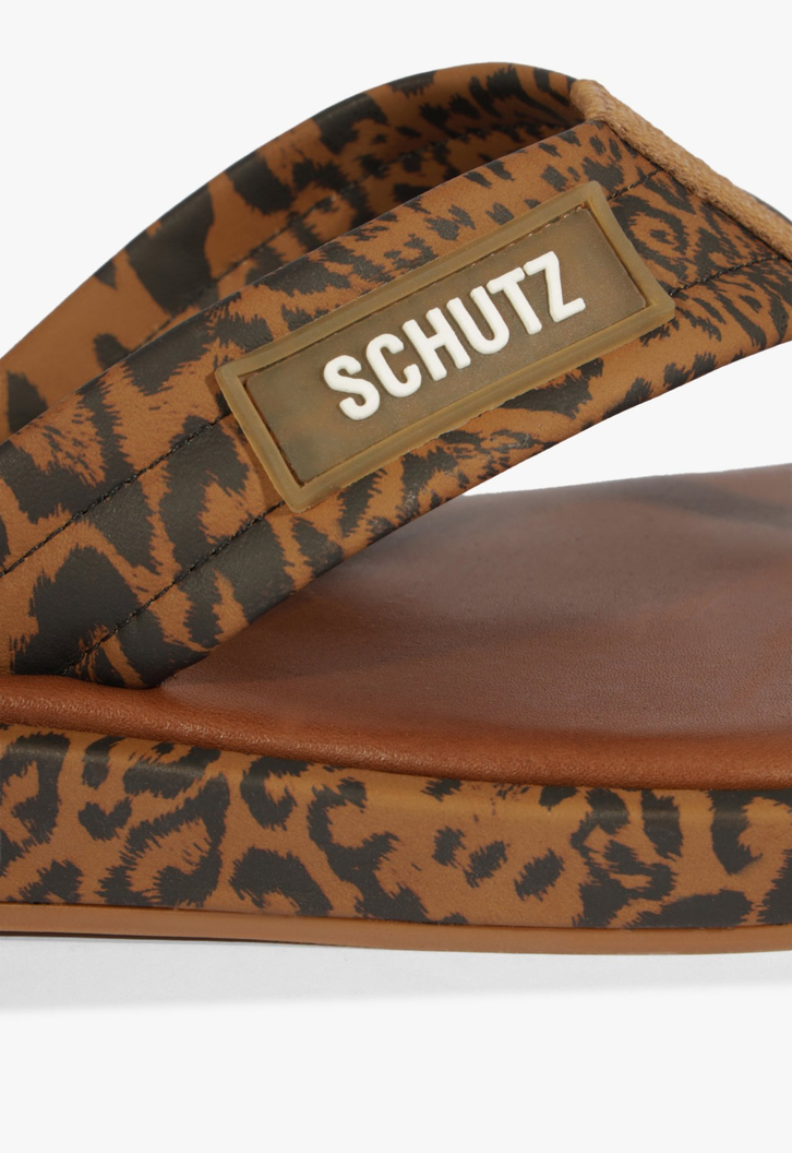 Chinelo Zoe Estampa Animal