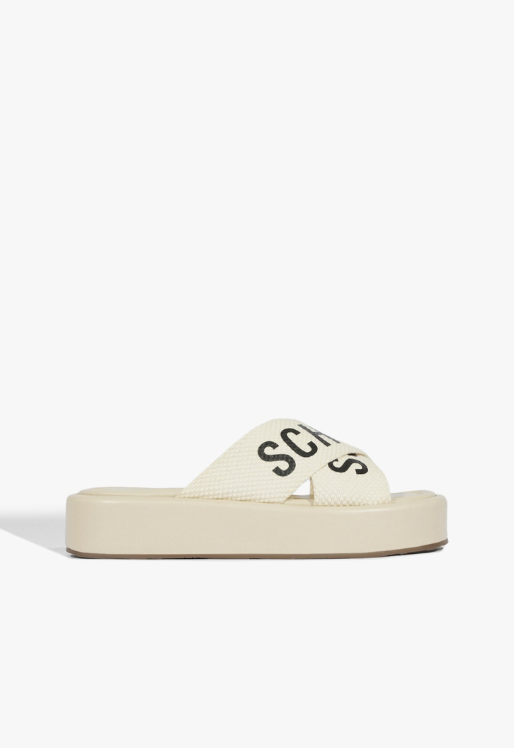 Sandália Plataforma X Schutz Branca