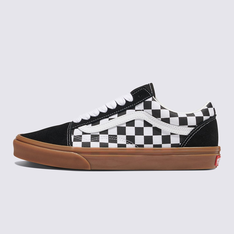 Tênis Old Skool Fat Lace Checker Black