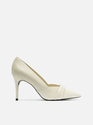 Scarpin Branco Arezzo Bico Fino