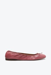 Sapatilha Rosa Anacapri Bico Quadrado Elástica