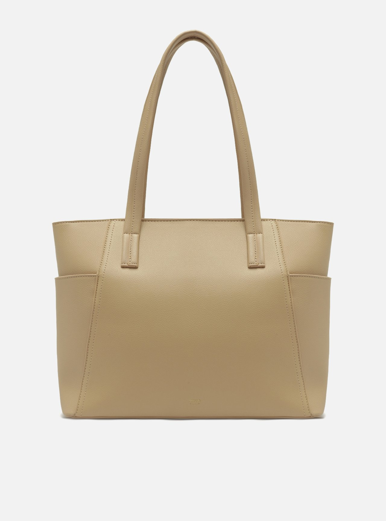 Bolsa Shopping Nude Grande Bolsa Shopping Nude Grande