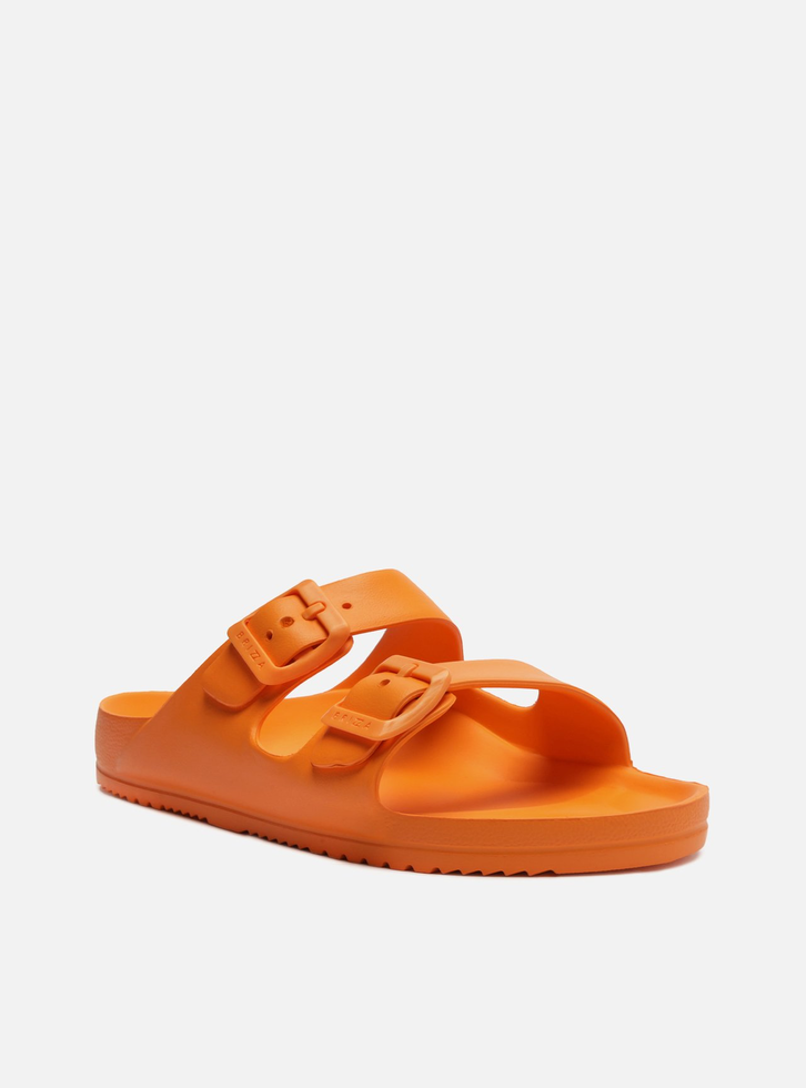 Slide Laranja Flatform Tiras Brizza