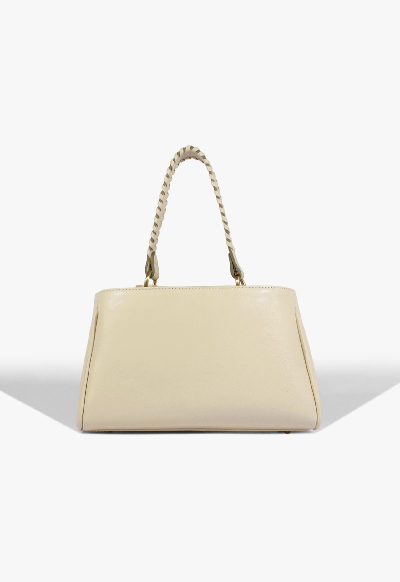 Bolsa Mini Tote Sunny Couro Branca | ZZ MALL