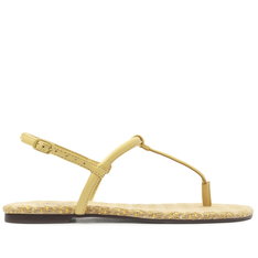 Sandália Rasteira Amarela Anacapri Natural Slim