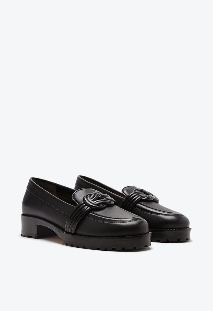 Vicky Chunky Loafer Black