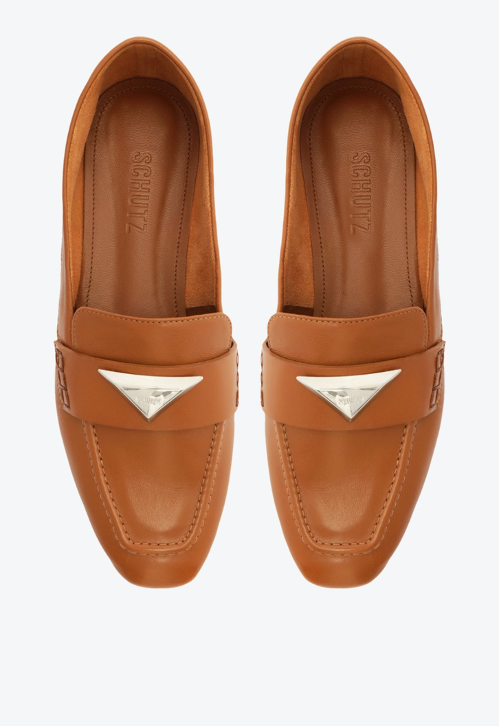 Mocassim Marrom Schutz Couro | ZZ MALL