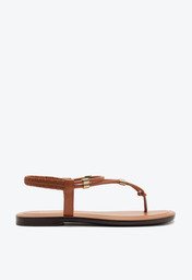 Sandália Slim Elástico Comfy Marrom