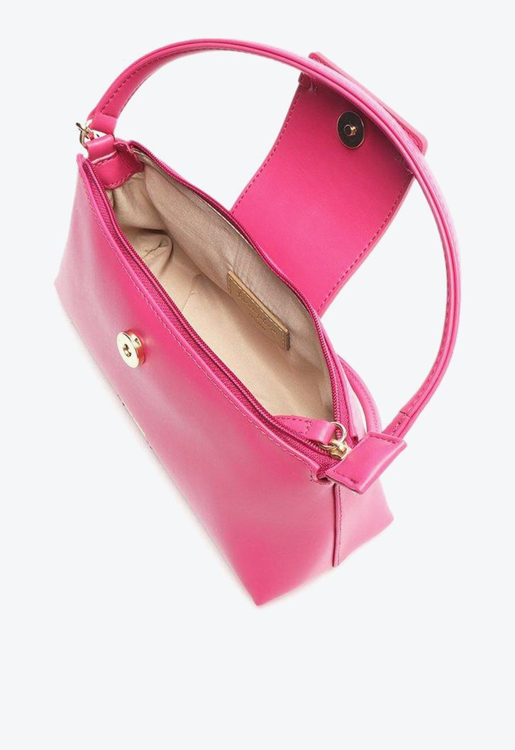 Bolsa Tiracolo Rosa Anacapri Baguete Classy Média