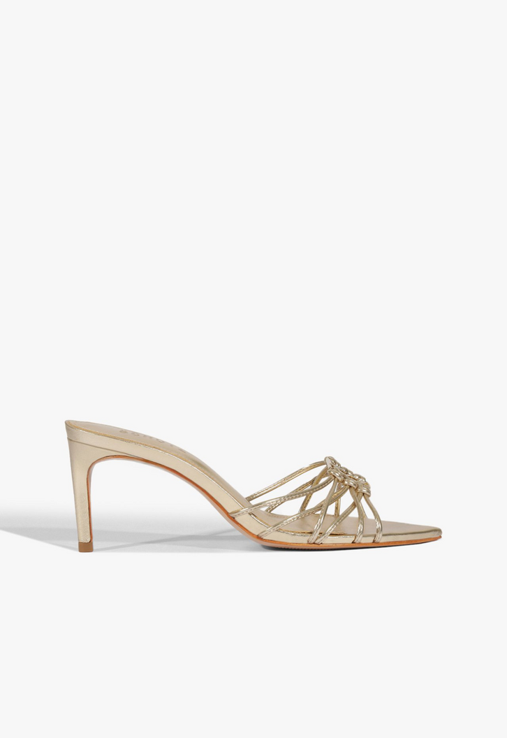 Tamanco Mule Kate Dourado