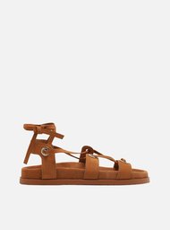 PAPETE MARROM AREZZO NOBUCK LIGHT AVELÃ